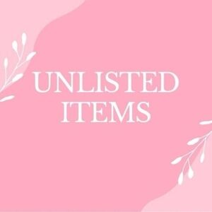 Unlisted Items Graphic